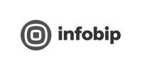 Infobip logo (black)